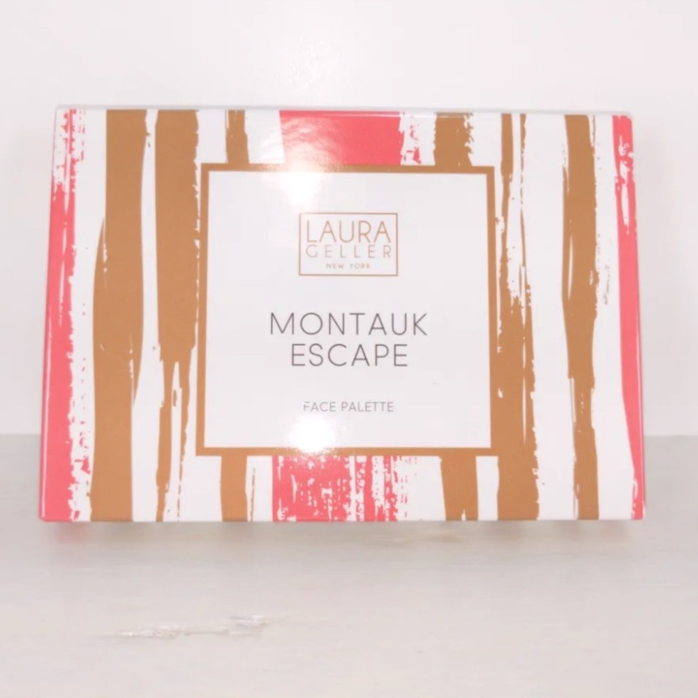 🔥 New Laura Geller Montauk Escape Face Palette Eye Shadow Blush/Bronzer.